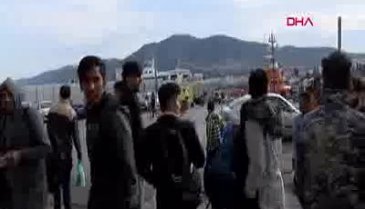 Midilli Adası'nda gergin bekleyiş sürüyor