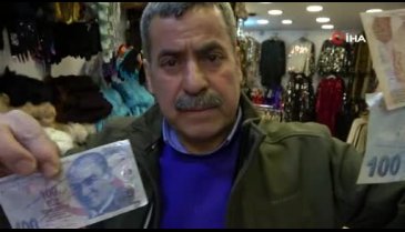 Bursa'da esnaf sahte paralardan koleksiyon yaptı