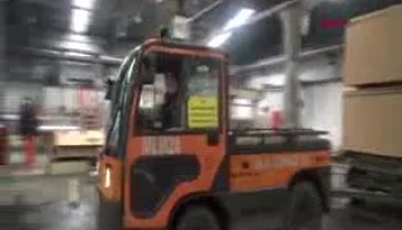 Bursa'daki bu fabrikanın forklift operatörlerinin tamamı kadın
