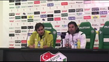 Bursaspor Teknik Direktörü Üzülmez'den istifa açıklaması