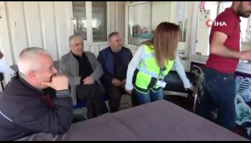 Bursa'da tır şoförü kadın yolların tozunu attırıyor