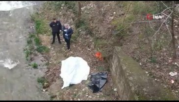 Bursa'da dere kenarında ceset bulundu