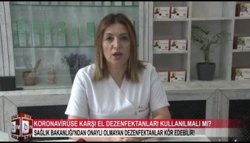 Bursa'da koronavirüse karşı el dezenfektanlarının satışları arttı! (ÖZEL HABER)