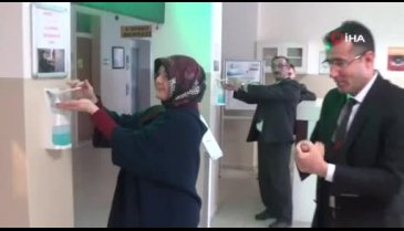 Bursa'da halk eğitim merkezinden korona tedbiri