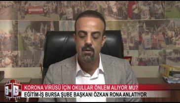 Korona virüsü için Bursa'da okullarda önlem alınıyor mu? (ÖZEL HABER)