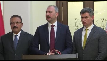 Bakan Gül'den yargıda virüs önlemleri açıklaması