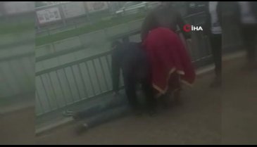 Bursa'da intihar girişiminde bulunan seyyar satıcıyı mehterbaşı kurtardı