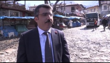 Bursa'nın tarihi Osmanlı köyü Cumalıkızık dezenfekte edildi