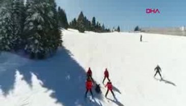 Bursa Uludağ'da ziyaretçi sayısı geçen yıla göre arttı