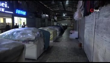 Bursa'da tarihi çarşılar kapatıldı!