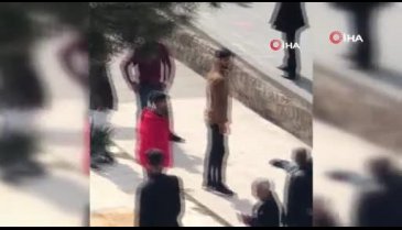 Yere yığılan adama, virüs endişesiyle kimse müdahale edemedi