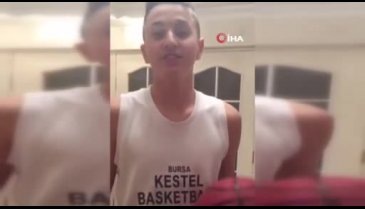 Bursa'da çocuklardan 'Evinde Kal' çağrısına videolu destek