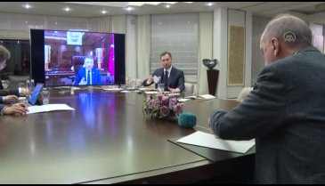 Cumhurbaşkanı Erdoğan bakanlarla görüştü!