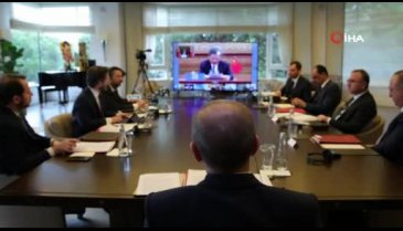 Cumhurbaşkanı Erdoğan video konferansla G20 Liderler Olağanüstü Zirvesi'ne katıldı