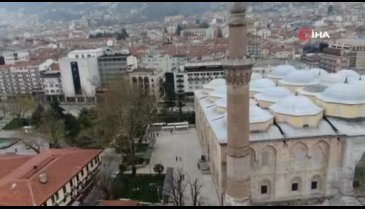 Bursa'daki sakinlik havadan böyle görüntülendi