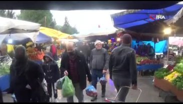 Bursa'da pazarlara korona ayarı!