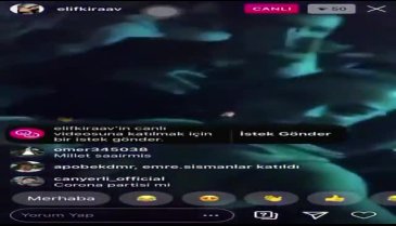 Skandal corona partisi!