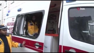 Korona virüs vakasına giden 112 ekibi dehşeti yaşadı!