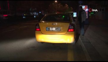 Taksilere yönelik kısıtlama uygulanmaya başladı