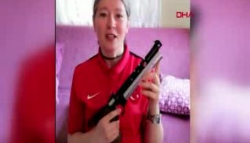 Bursalı paralimpik sporcu Özgan'dan "Evde kal" çağrısı