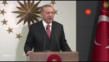 Cumhurbaşkanı Erdoğan'dan üretim devam edecek mesajı