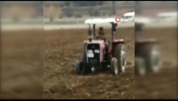 Dışarı çıkamayan çiftçinin tarlasını Mehmetçik sürdü