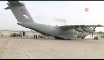 İtalya&nbsp;ve&nbsp;İspanya'ya yardım uçağı