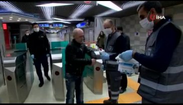 Bursa'da ücretsiz maske dağıtımı başladı!