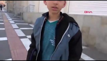Sokağa çıkma yasağını öğrenince gözleri doldu