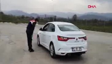Bursa'da iki çocuğuyla seyahat eden sürücüye para cezası!
