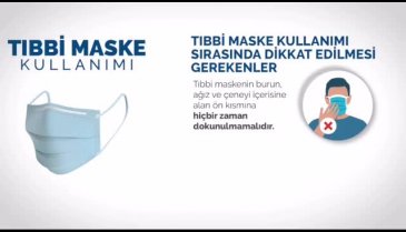 Sağlık Bakanlığı paylaştı: Tıbbi maske nasıl kullanılır?