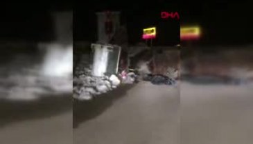 Bursa Uludağ'da aç kalan ayılar, çöplerde yiyecek aradı