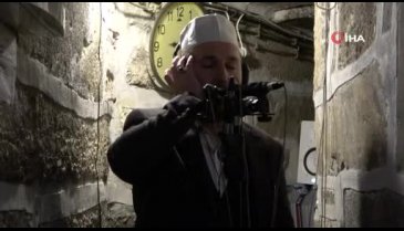 Bursa Tarihi Ulu Cami'de dualar yükseliyor