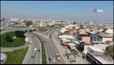 Sokağa çıkma yasağı bitti Bursa'da trafik başladı