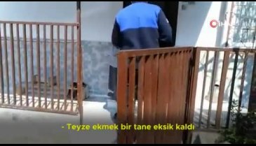 Bursalı yaşlı kadından duygulandıran davranış
