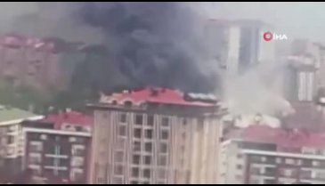Belediyeye kızdı buz pistini ateşe verdi