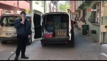 Ekmek Bursa'da vatandaşların kapısına götürülüyor