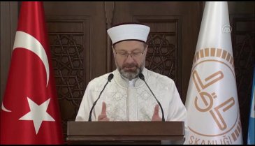 Diyanet İşleri Başkanı Erbaş'tan koronavirüs açıklaması