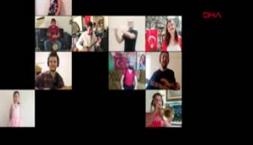 Bursalı çocuklardan 23 Nisan klibi