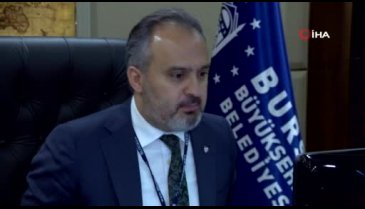 Bursa Büyükşehir'de video konferans ile nöbet değişimi