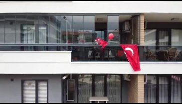 Bursa Osmangazi'de İstiklal Marşı tek bir ağızdan okundu