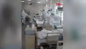 Rusya'da doktor yoğun bakım ünitesini görüntüledi