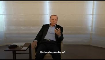 Cumhurbaşkanı Erdoğan Leyla Gülüşken ile telefonda görüştü