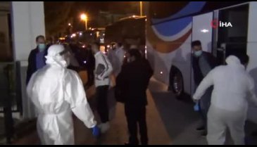 Bursa'da yurt dışından getirilen 125 vatandaş karantinaya alındı