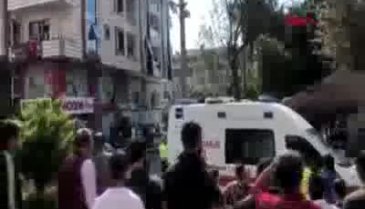 Husumetli iki aile arasında silahlar çekildi