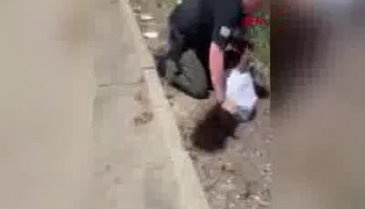 ABD'de polis 14 yaşındaki çocuğu darp etti