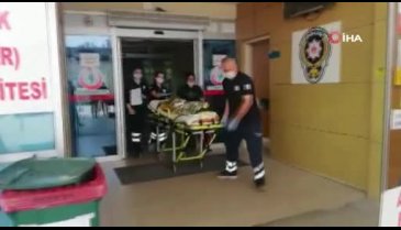 Bursa'da annesinin otomobilde bıraktığı çocuk, çıkan yangında ağır yaralandı