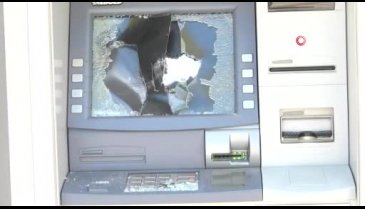 Bursa'daki ATM cinnetinin zararı gündüz ortaya çıktı