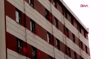 Bursa'da karantinaya alınan vatandaşlar için moral etkinliği düzenlendi