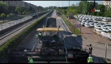 Bursa'da trafik durdu yollar hayat buldu